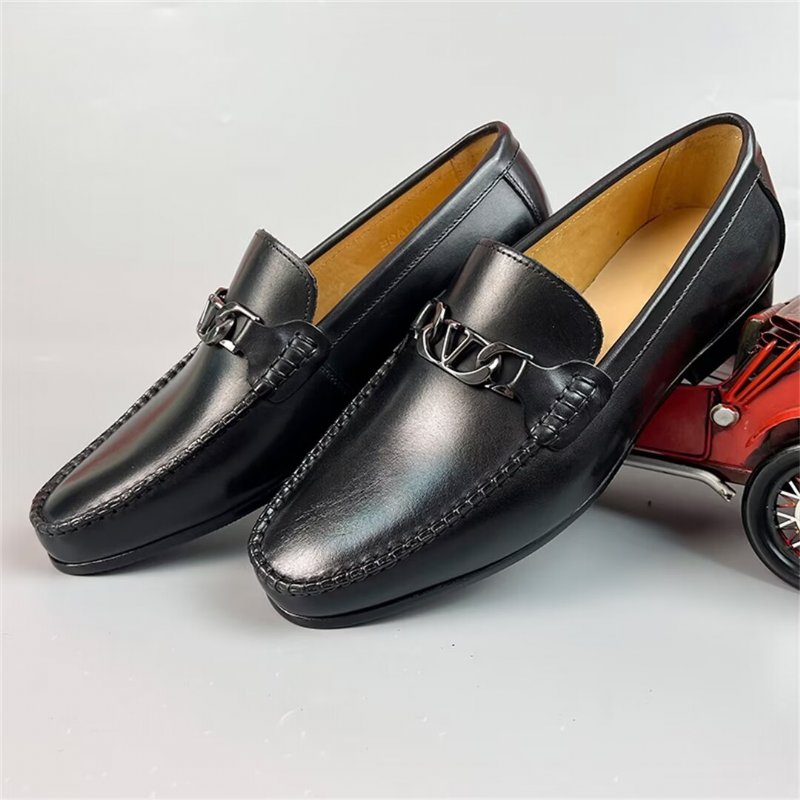 Herenloafers Sartorial Elegance-loafers - Zwart