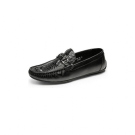 Herenloafers Waterdichte Instappers Leer