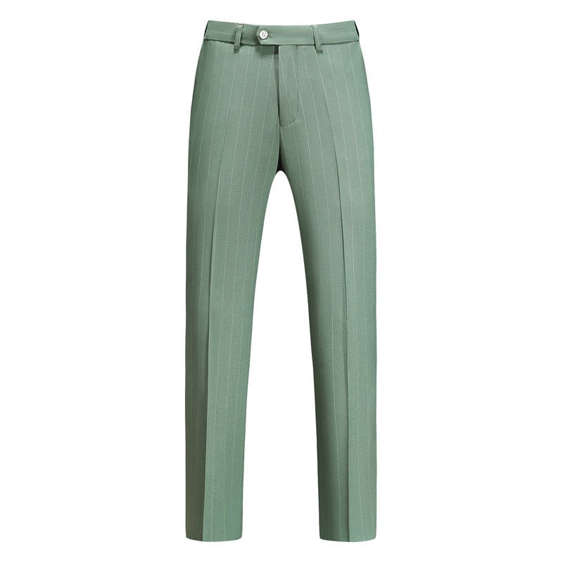 Herenpakken Skinny 3-delig Pak Met Ritssluiting - Groen