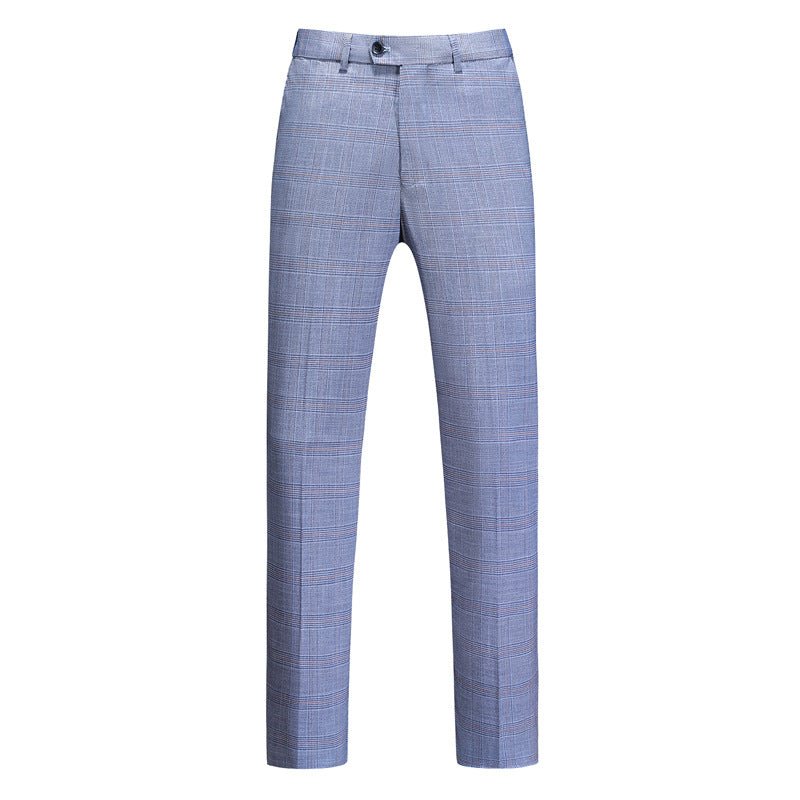 Herenpakken Skinny 3-delig Pak Met Ritssluiting - Blauw