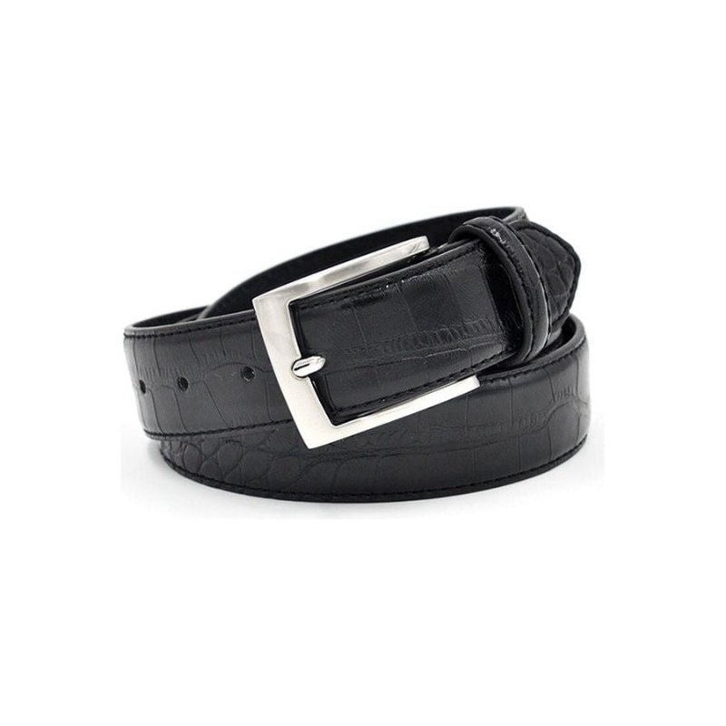 Herenriemen Alligator Luxe Getextureerde Lederen Riem