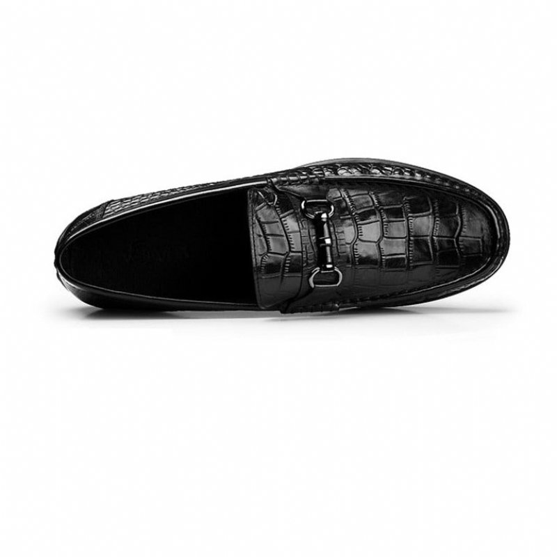 Instappers Heren Ademende Casual Loafers - Zwart