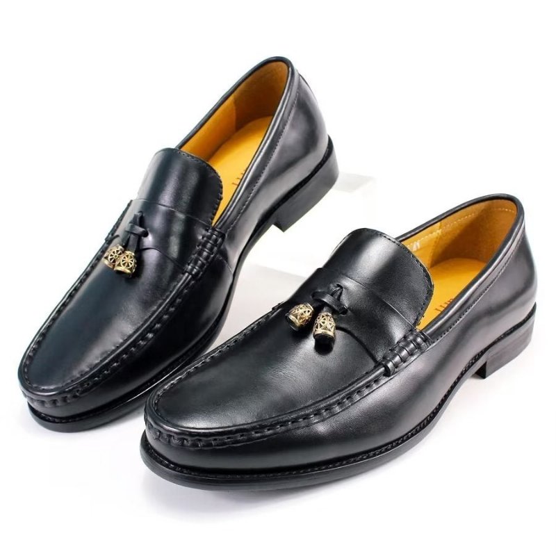 Loafers Heren Brogue-slipons - Zwart