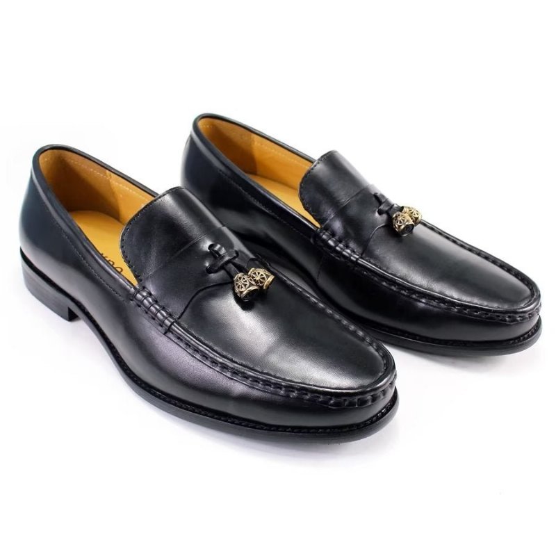 Loafers Heren Brogue-slipons - Zwart