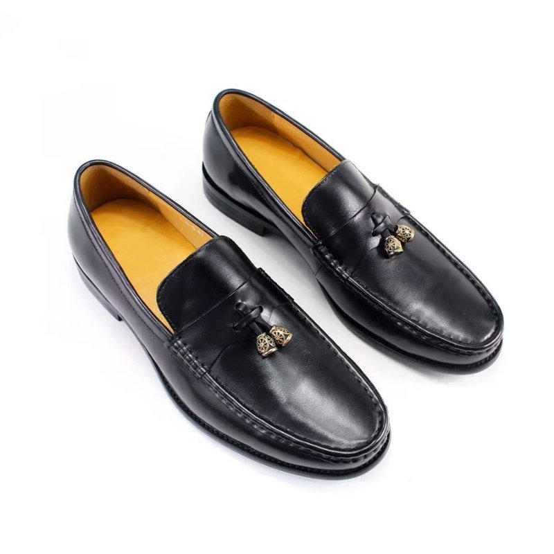 Loafers Heren Brogue-slipons - Zwart