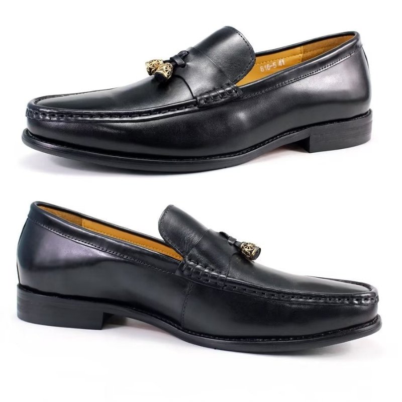 Loafers Heren Brogue-slipons - Zwart