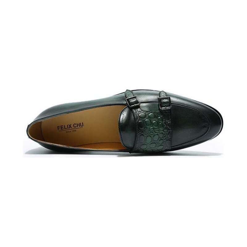 Loafers Heren Exotische Instaploafers - Zwart