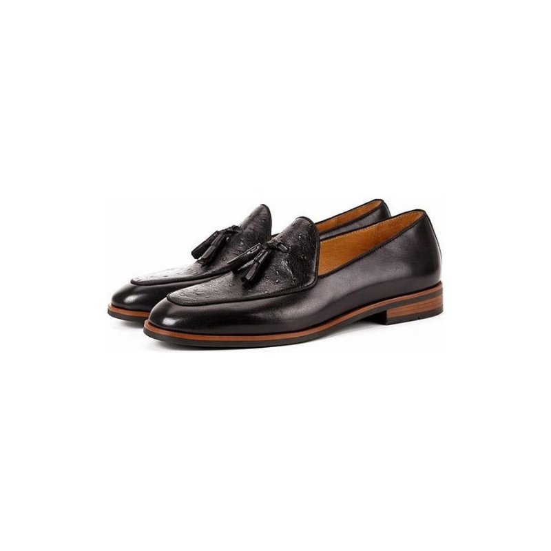 Loafers Heren Exotische Instaploafers - Zwart