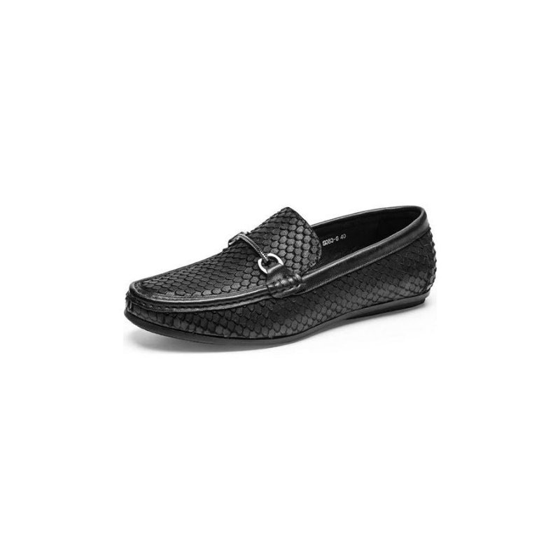 Loafers Heren Exotische Instaploafers Met Metalen Neus