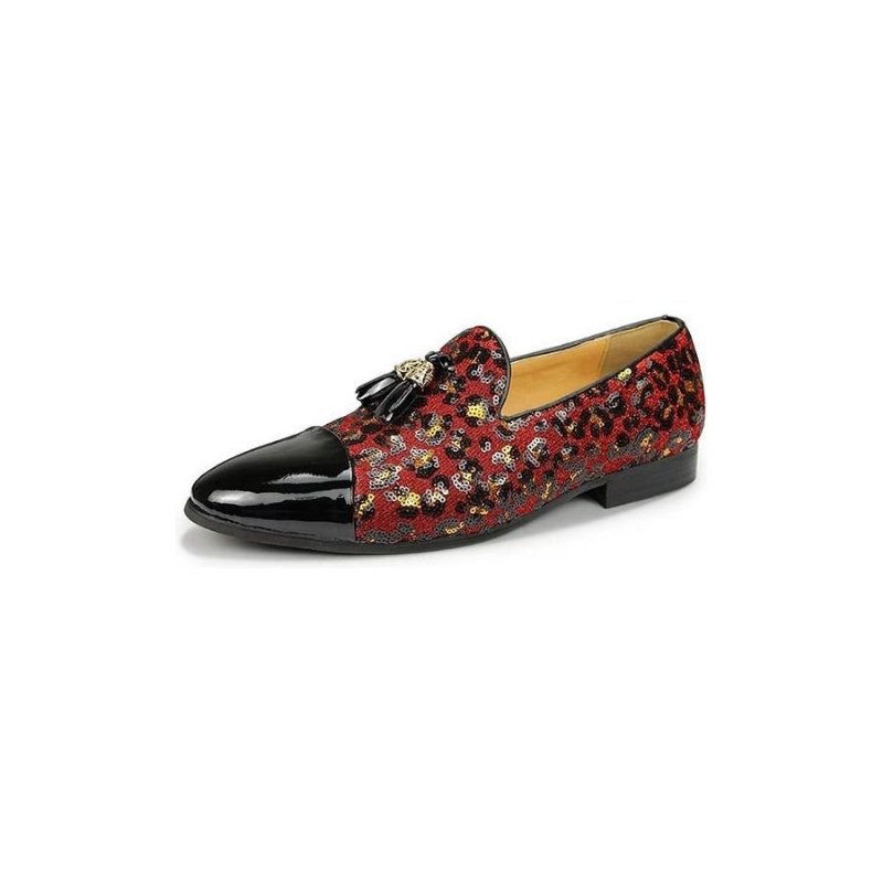 Loafers Heren Exotische Instaploafers Met Metalen Neus