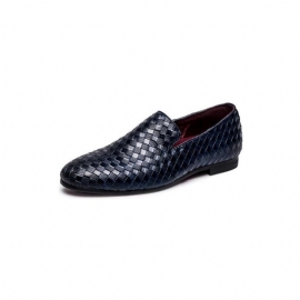 Loafers Heren Extravagante Luxe Glanzende Lakleren