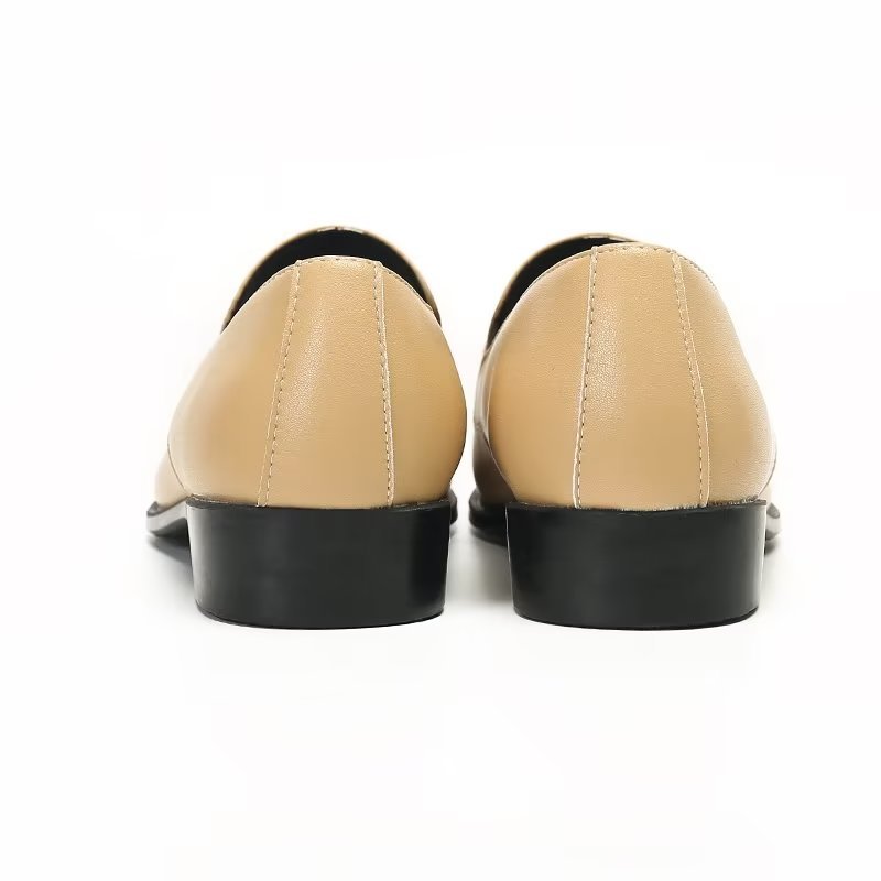 Loafers Heren Gedurfde Instapper Stijlvolle - Beige