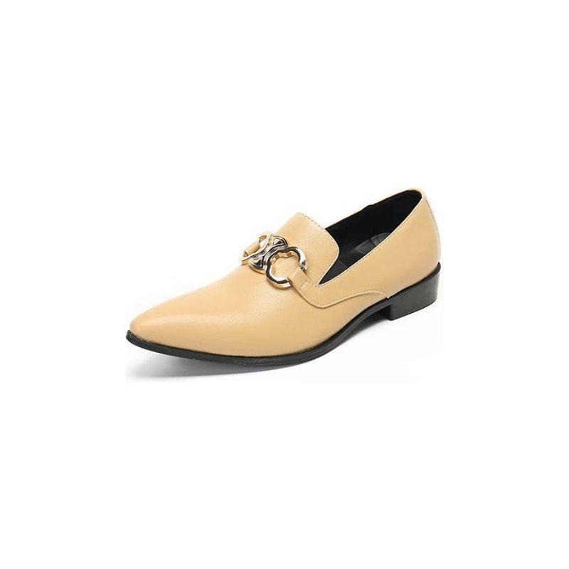 Loafers Heren Gedurfde Instapper Stijlvolle - Beige