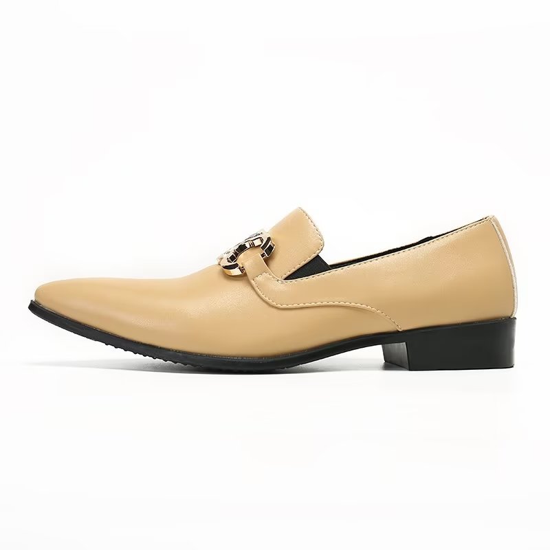 Loafers Heren Gedurfde Instapper Stijlvolle - Beige