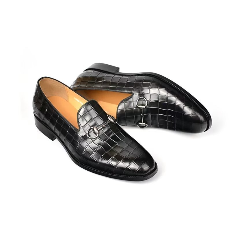 Loafers Heren Hazel Luxe Elegante Instaploafers - Zwart