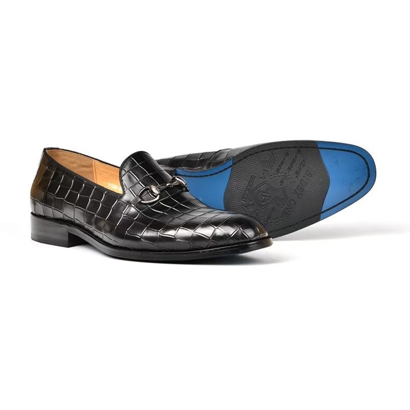 Loafers Heren Hazel Luxe Elegante Instaploafers - Zwart