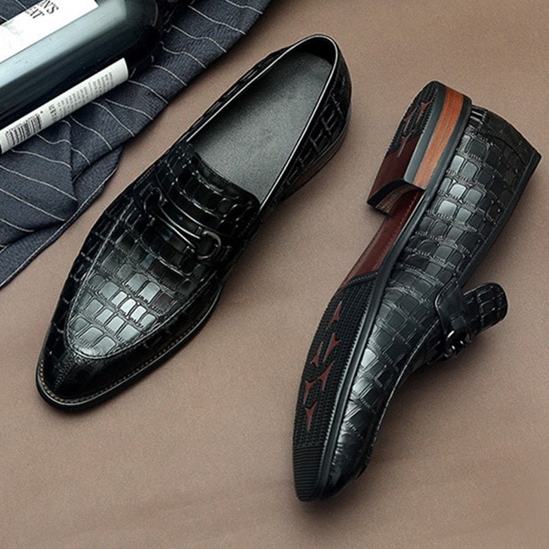 Loafers Heren Instappers - Zwart