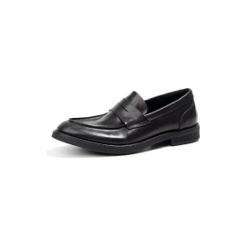 Loafers Heren Instappers Echt Leer Met Krokodillenpatroon