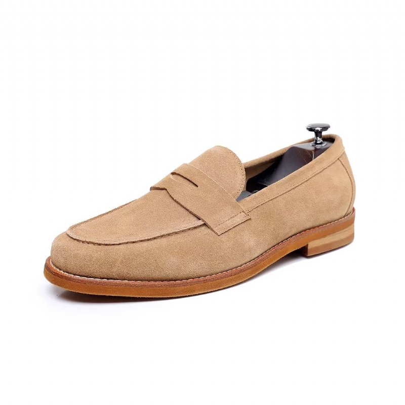 Loafers Heren Klassieke Leren - Blauw