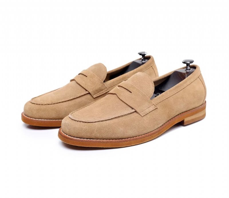 Loafers Heren Klassieke Leren - Blauw