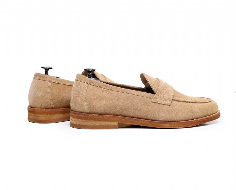 Loafers Heren Klassieke Leren - Blauw