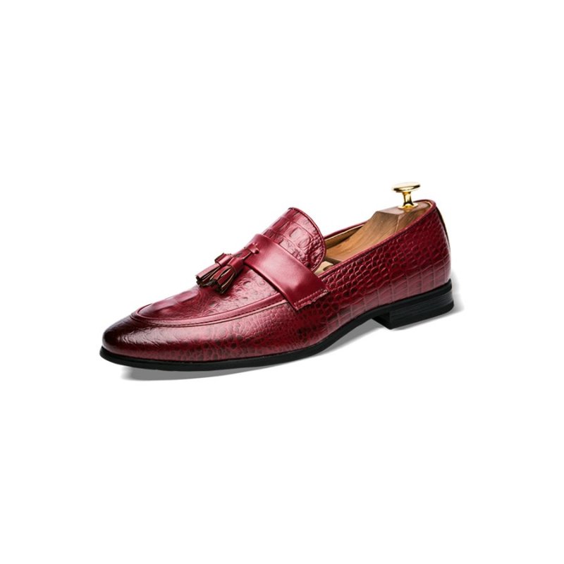 Loafers Heren Lavish Croctassel Exotische Oxford-instappers