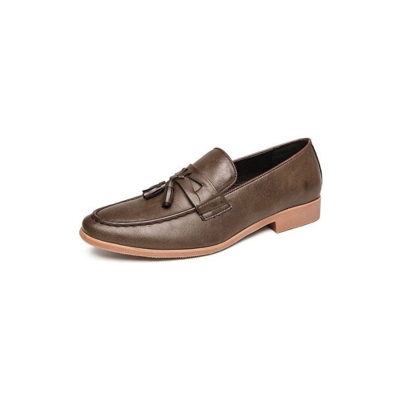 Loafers Heren Lavish Croctassel Exotische Oxford-instappers - Koffie 1