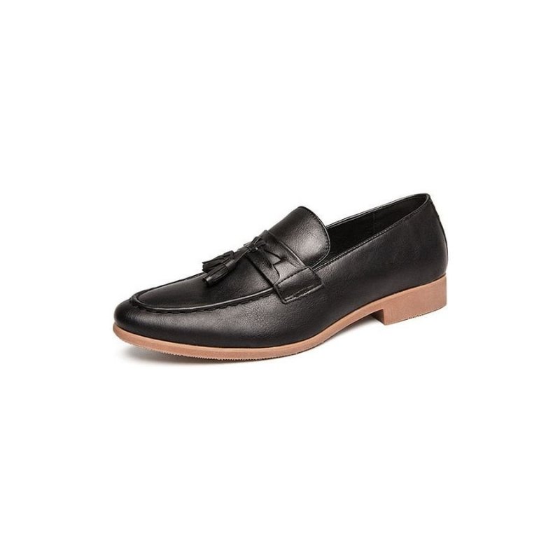 Loafers Heren Lavish Croctassel Exotische Oxford-instappers - Zwart 1