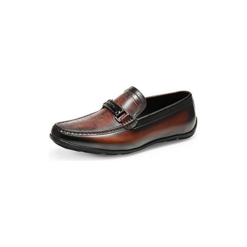 Loafers Heren Luxe Exotische Waterdichte Instaploafers - Rood