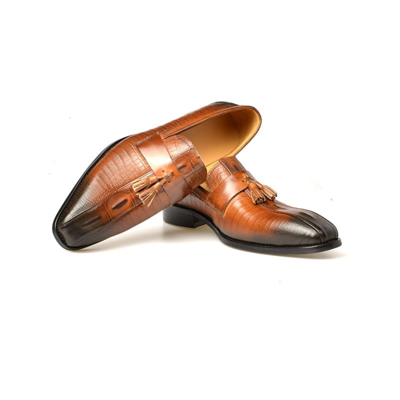 Loafers Heren Luxe Instaploafers - Koffie