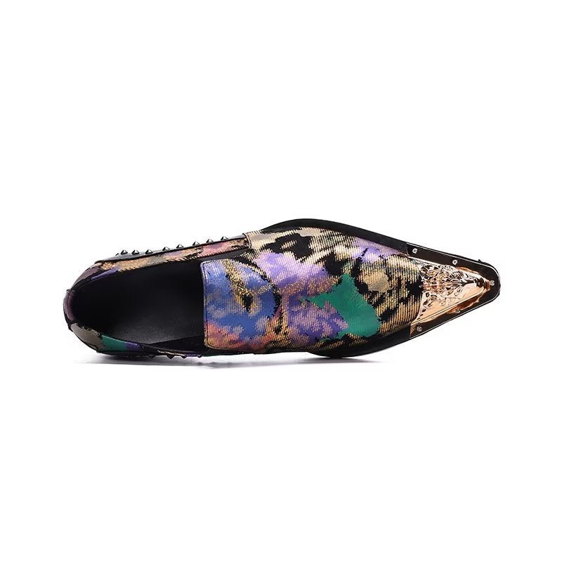 Loafers Heren Luxe Instappers Exotisch Leer - Exotisch