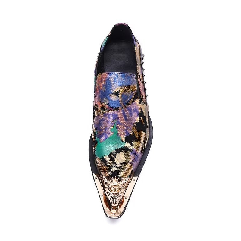 Loafers Heren Luxe Instappers Exotisch Leer - Exotisch