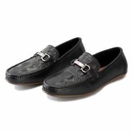 Loafers Heren Luxe Met Ronde Neus