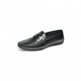 Loafers Heren Met Croc-effect Instaploafer Nette Schoenen