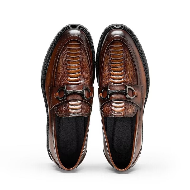 Loafers Heren Prachtige Instaploafers - Koffie