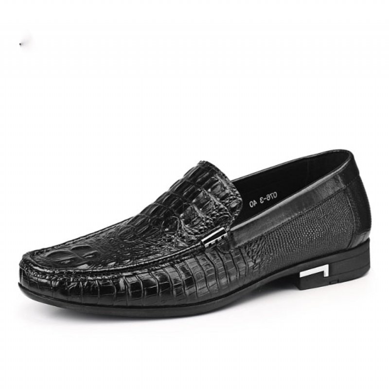 Loafers Heren Waterdichte Instapperloafers - Zwart