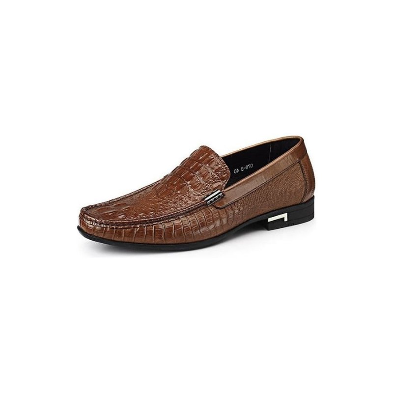 Loafers Heren Waterdichte Instapperloafers - Koffie