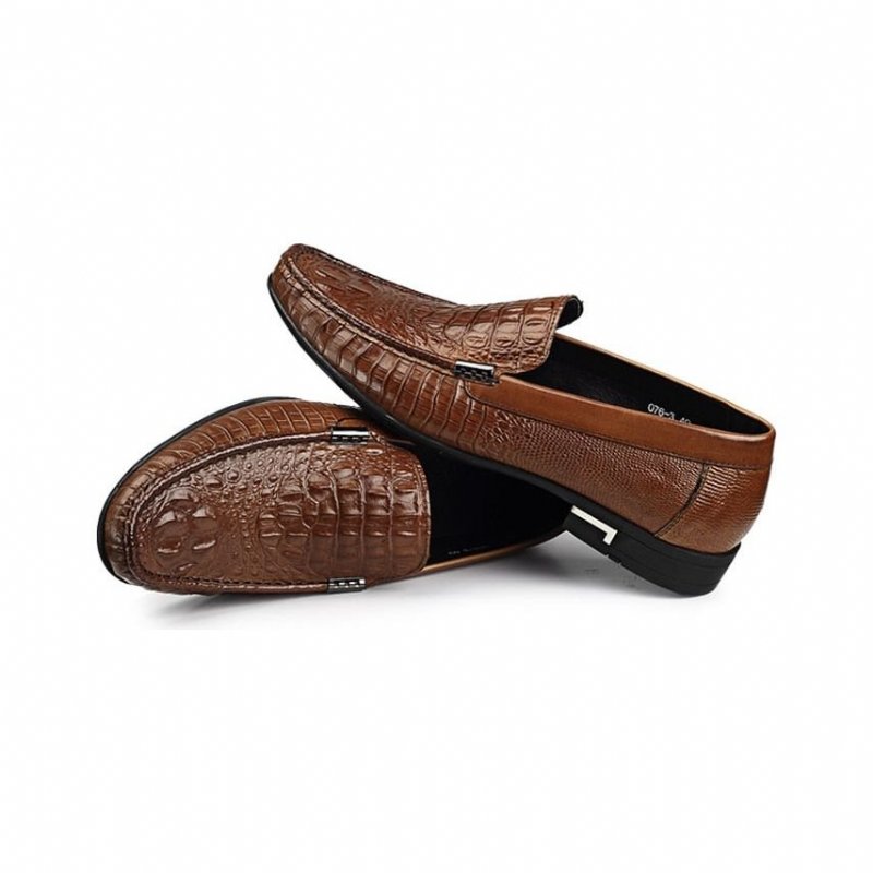 Loafers Heren Waterdichte Instapperloafers - Koffie