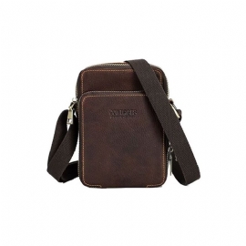 Schoudertassen Heren Luxe Crossbody-tas Crazy Horse-collectie