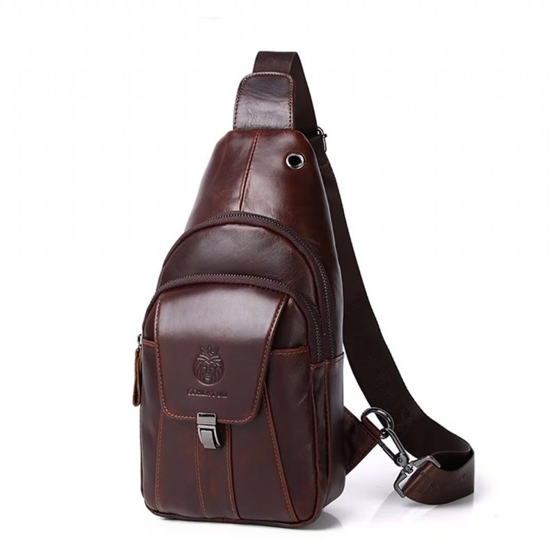 Schoudertassen Heren Metropolitan Leather Journey Tote - Zwart