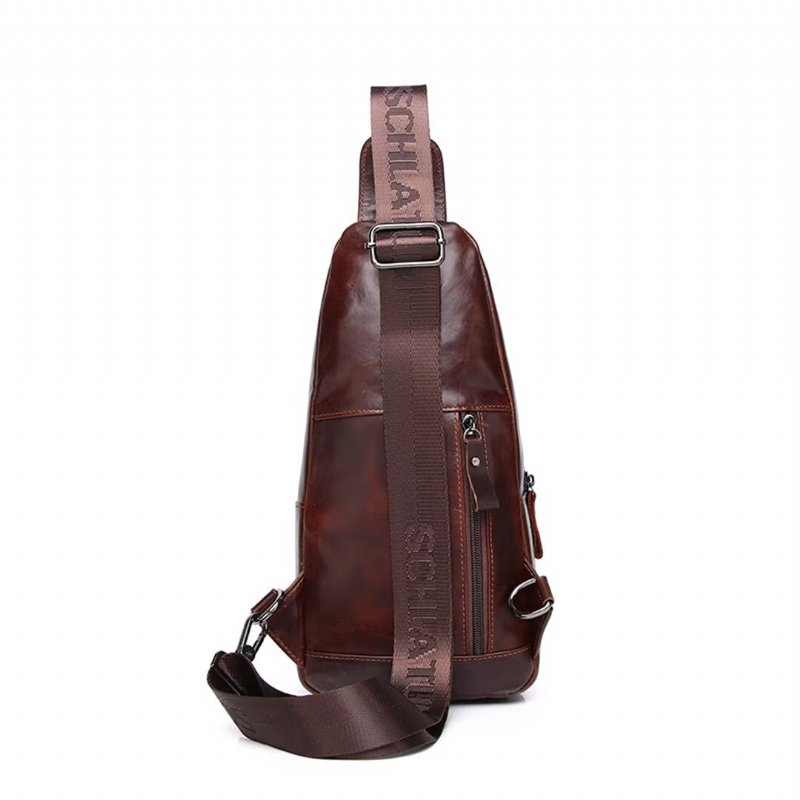 Schoudertassen Heren Metropolitan Leather Journey Tote - Zwart