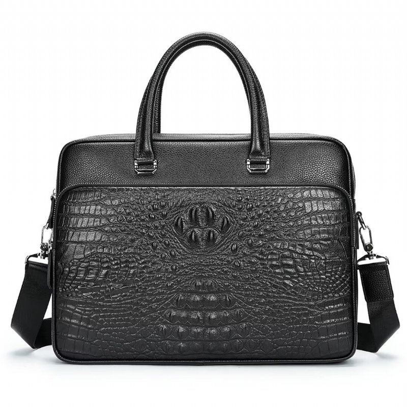 Schoudertassen Heren Pinnacle Prestige Alligator Tote - Zwart