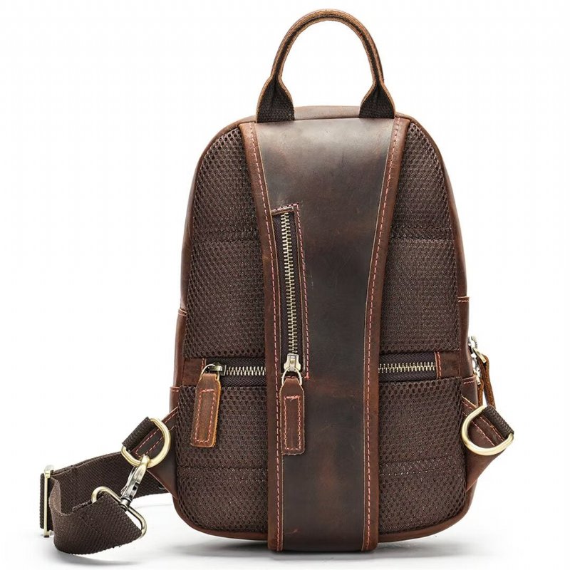 Schoudertassen Heren Vanguard Visionary Alligator Tote - Koffie