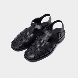 Vrijetijdsschoenen Heren Romeinse Peeptoe-sandalen